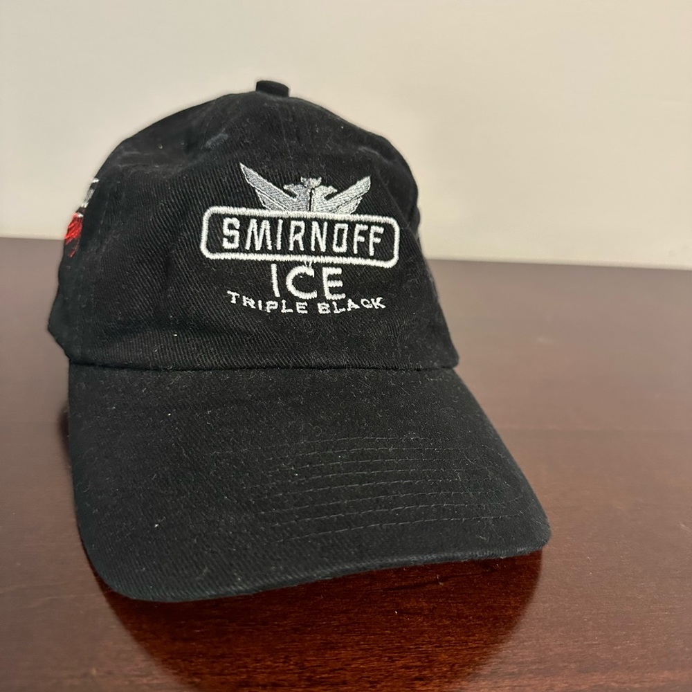 MATT KENSETH #17 SMIRNOFF ICE TRIPLE BLACK RACING HAT - CAP  New
